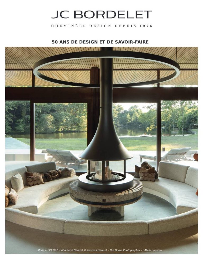 JC Bordelet : 50 ans de cheminées design célébrés tout au long du mois d’avril