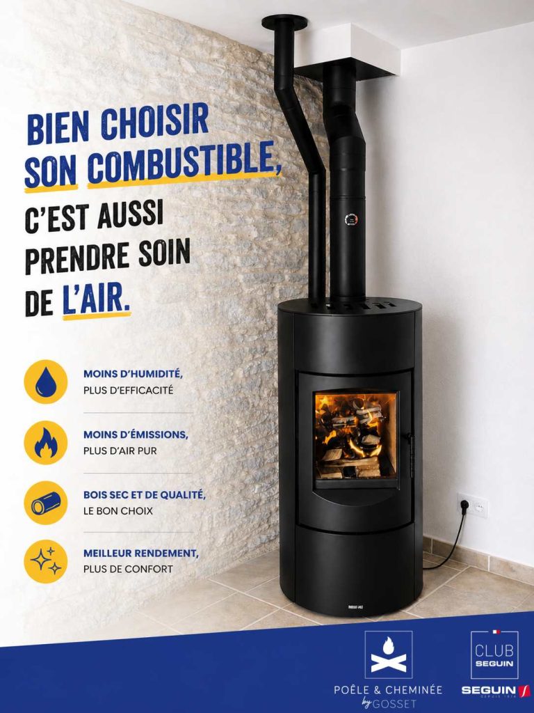 Chauffage au bois : pourquoi le bois sec de qualité est essentiel pour la qualité de l’air