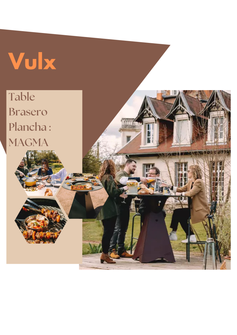 VLUX : Table Brasero Magma