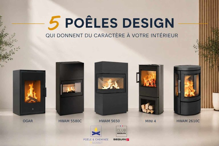 5 poêles design pour transformer votre salon