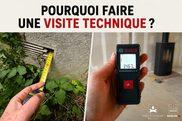 Pourquoi faire une visite technique avant l'installation d'un poêle ou d'une cheminée ?